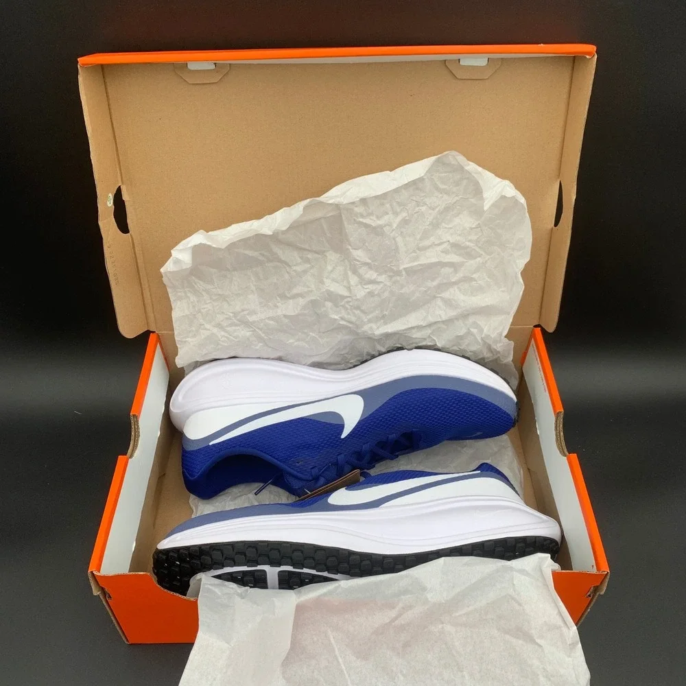 Nike‎ Revolution 8 Deep Royal Blue White Mens Running Shoes HJ9198-401 Size 11.5